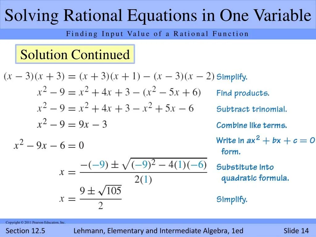 Solving Quadratic equations with one variable Formula. Rational equations Quiz. Solving Quadratic equations with one variable Worksheet. Worksheet Quadratic equations with one variable.