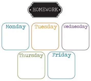 Homework exercises