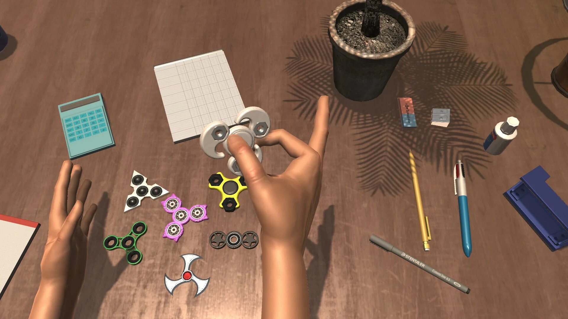 Hand simulator shooter