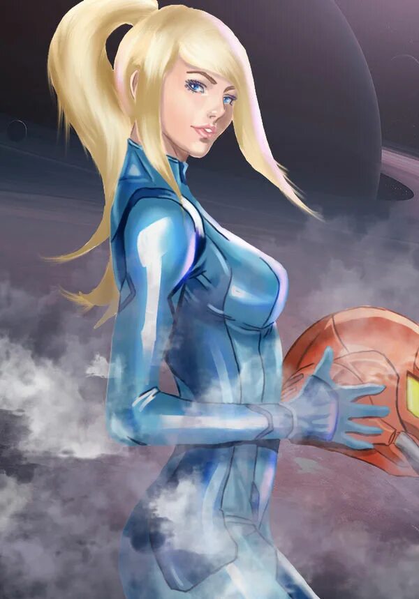 Samus and unknown planet