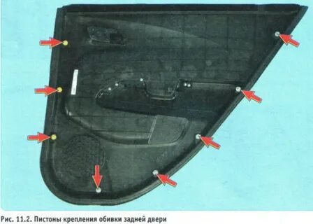 Как снять дверную карту шевроле авео т250