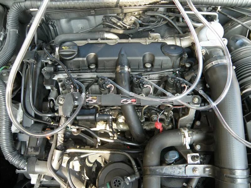 Пежо 406 2.0 hdi как снять форсунки Замена уплотнителя под форсунками Peugeot 307 SW, 1,6 л, 2004 года визит на се