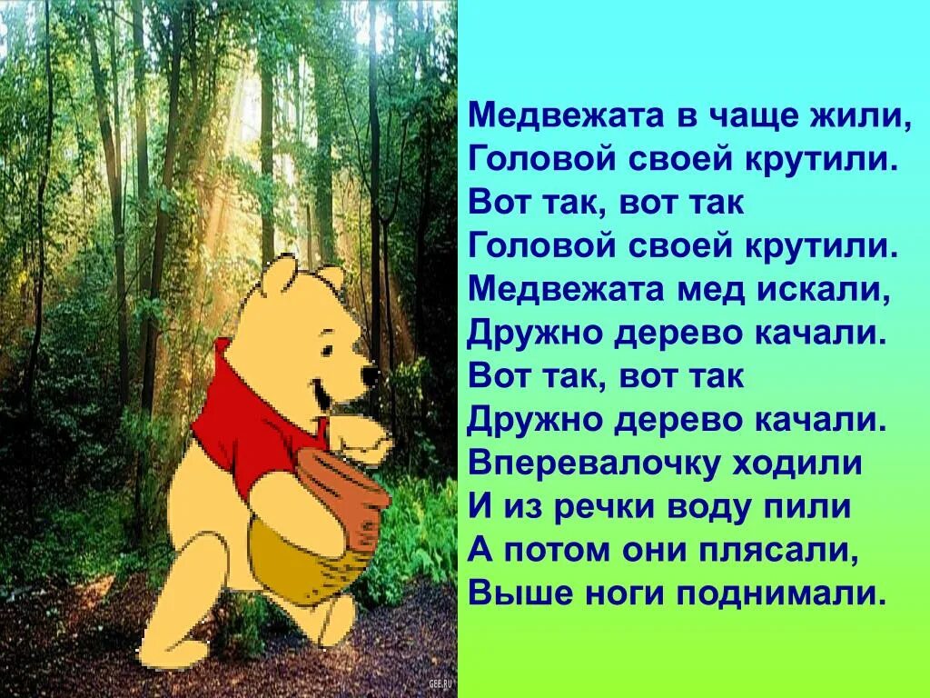 Медвежата в чаще жили. Медвежата в чаще жили головой своей крутили. Физминутка медвежата в чаще жили. Медвежата в чаще жили физкультминутка. Цель игры медведи