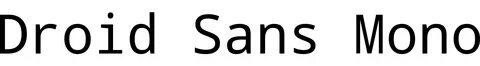 Mono sans