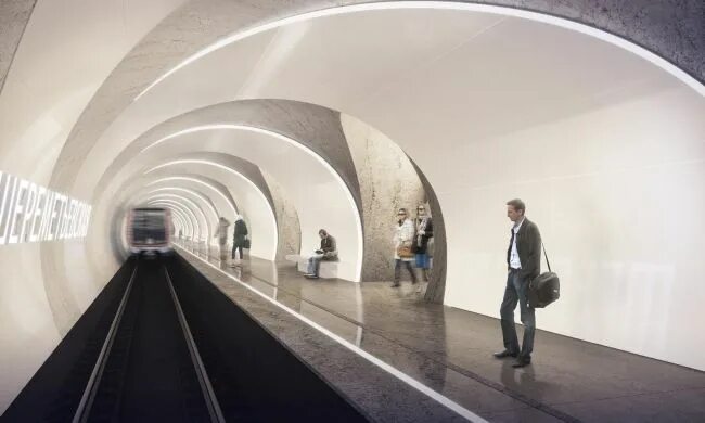 Gallery of Shortlist Announced for the Moscow Metro Station Competition - 2 Metr