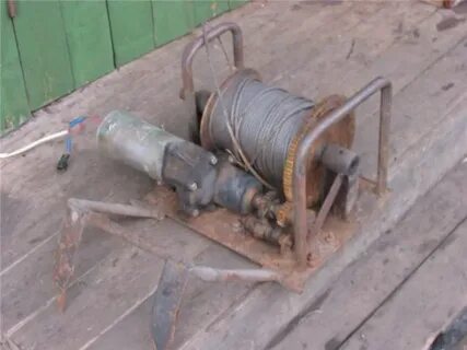 Лебедка электрическая 12v своими руками