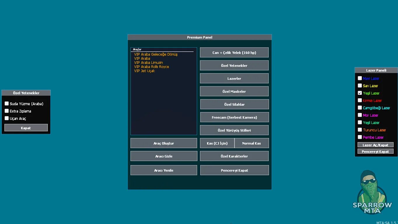 Nameless admin script