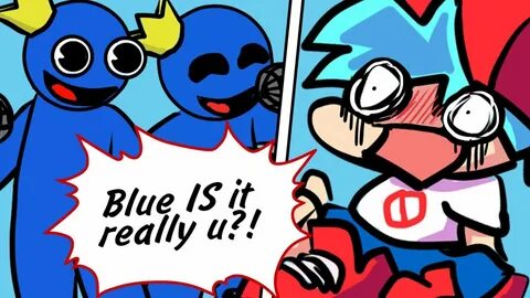 Blue friend