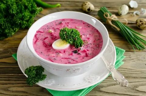 Окрошка свекольная классический рецепт