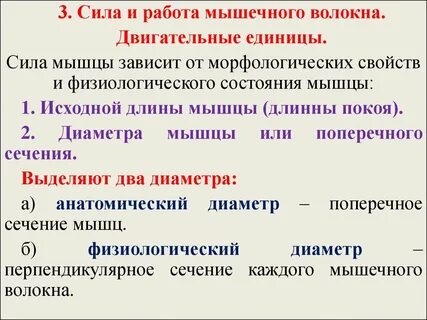 Состояние мышечной силы