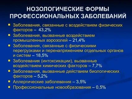 Нозологические формы инфекции