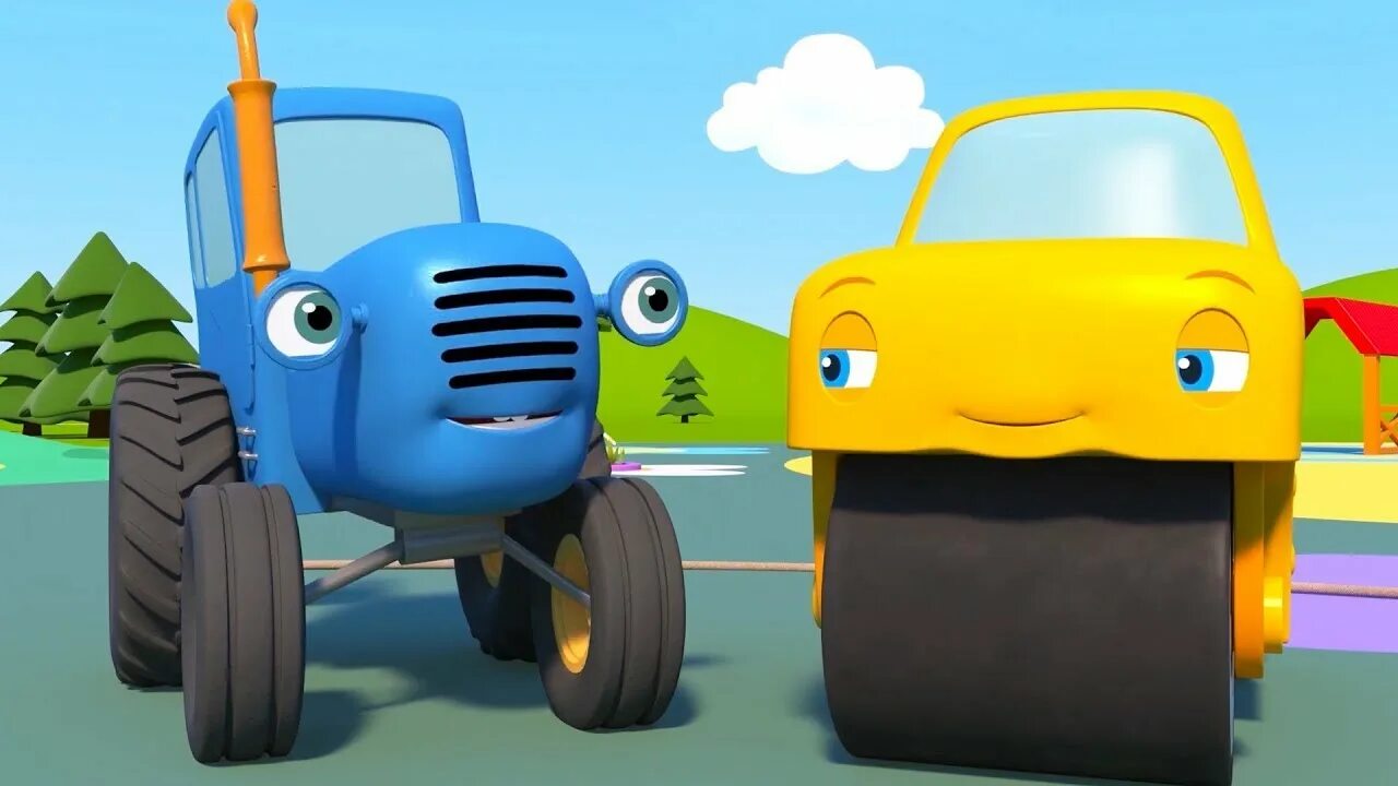 Синий трактор дел. Трактор Гоша поливалка. Поливалка синий трактор. Синий трактор Гоша трактор Гоша.