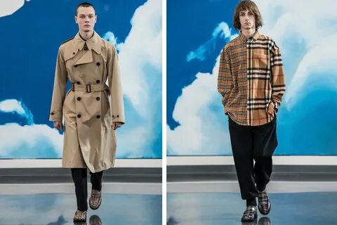 Коллаборации с burberry