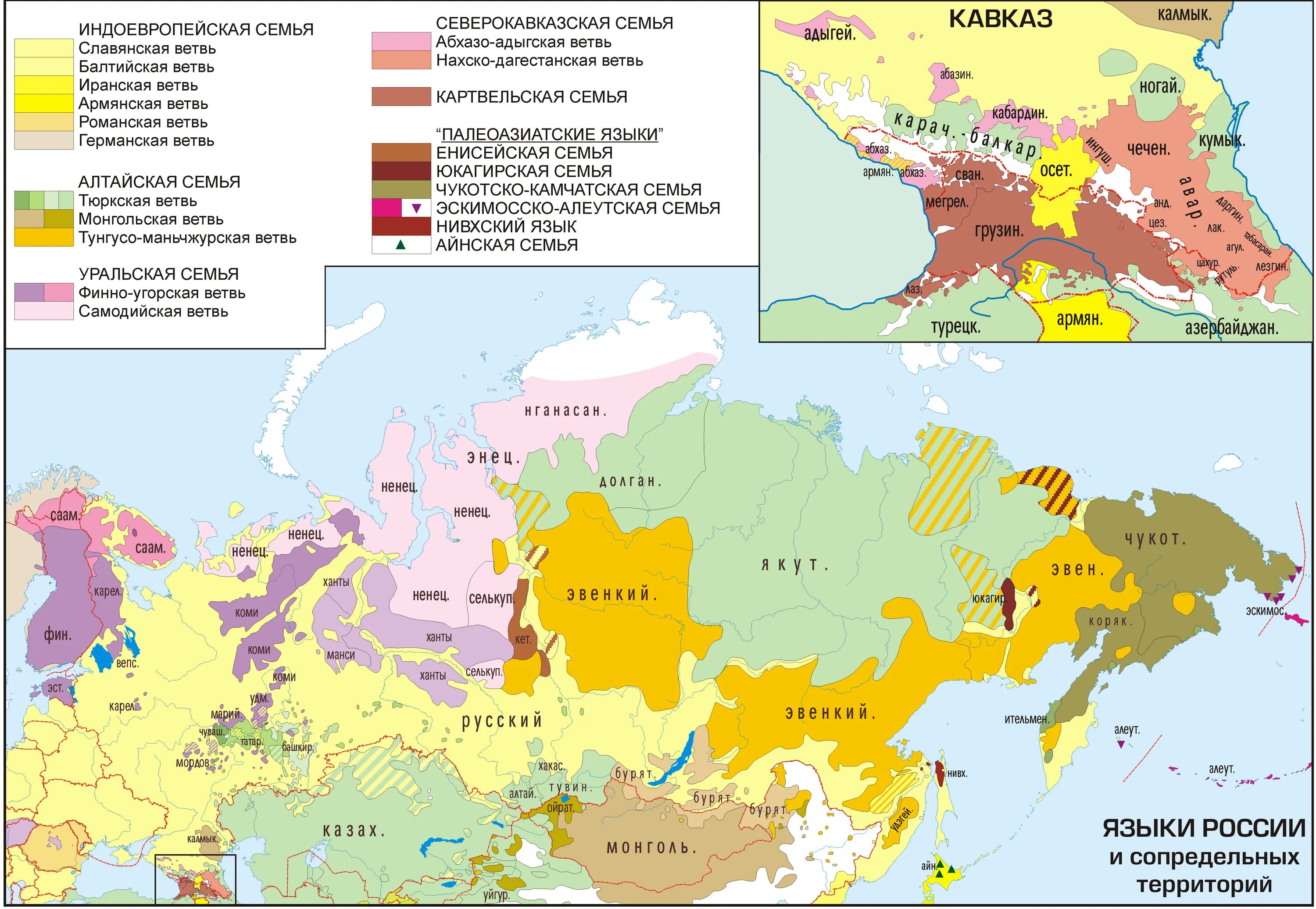 Карта языковых групп России карта. Языковые семьи России карта. Лингвистическая карта России в языкознании. Карта языковых народов России.