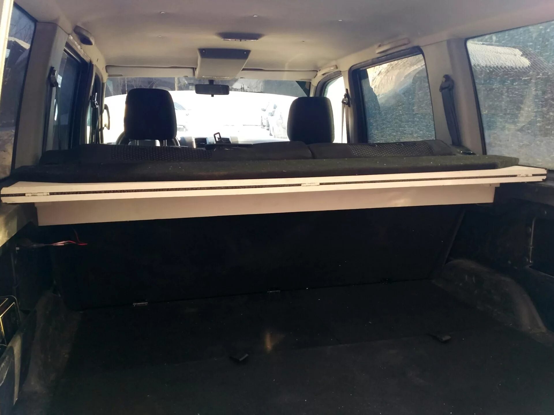 полка в багажник уаз патриот своими руками размеры