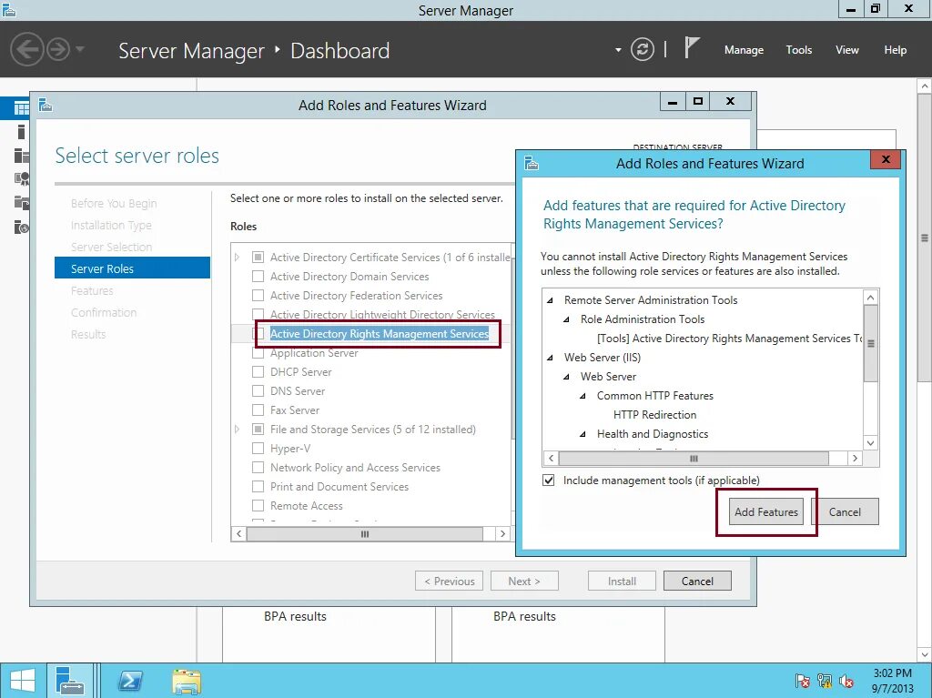 Оснастки виндовс сервер. Ad DS В Server Manager. Active Directory rights Management services. Майкрософт rights Management service service. Right manager