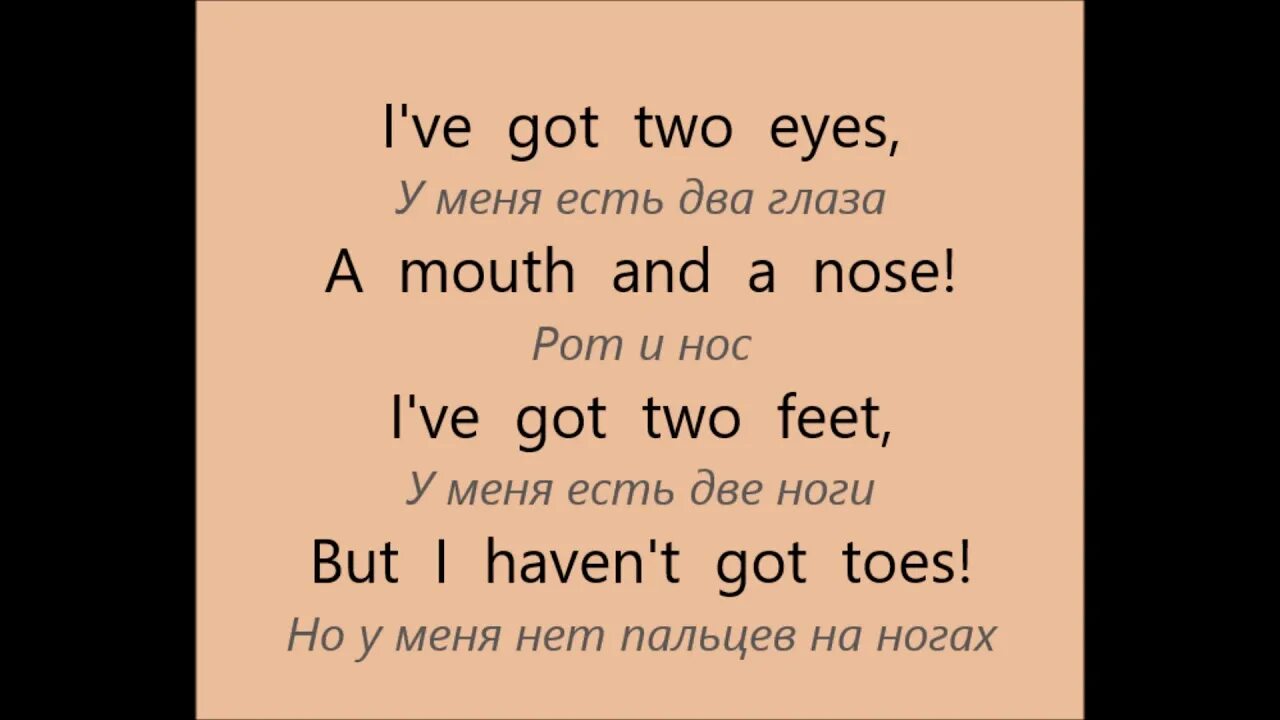 Стихотворение i have two eyes. I've got two eyes песенка на английском. Стих на английском i ve got two eyes. I've got two eyes на английском. Стих i have got two eyes.