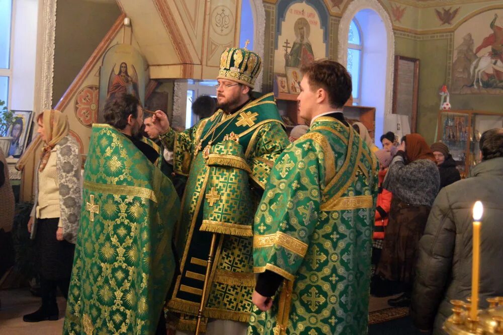 служба в ильинском храме