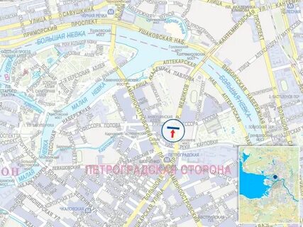 Набережная 3 на карте