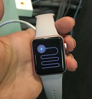 Экран зарядки apple watch
