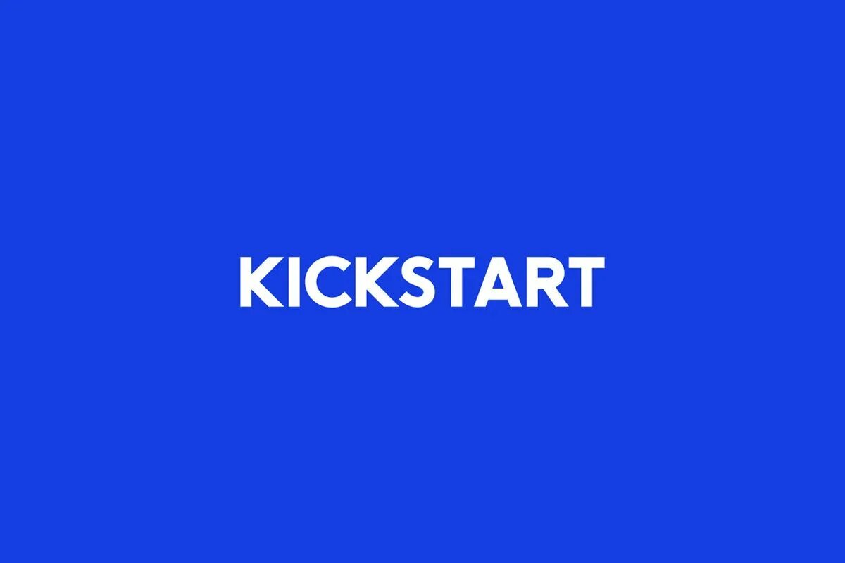 Kickstart. Kickstarter бренд. кикстарт. al-sher logo.