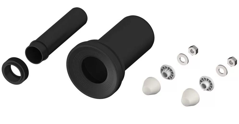 Соединительный комплект mcalpine fp45r-kit2. 16. Комплект патрубков для унитаза. Соединительный комплект geberit 152. Впускной/выпускной патрубок для унитаза grohe 37311k00 черный.