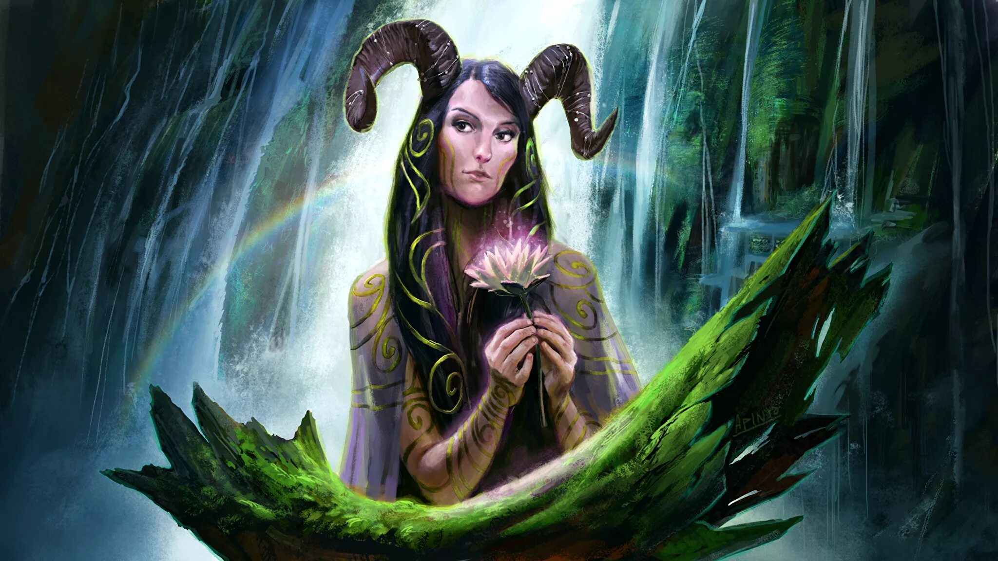 Арахна суккуб. Сверхъестественные существа. Легион демонов. Красивые обои на рабочий стол магия. Маг тьмы р2.