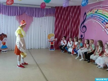 Сценарий старший подготовительный детский сад