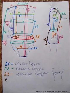 Как снимать мерки для купальников
