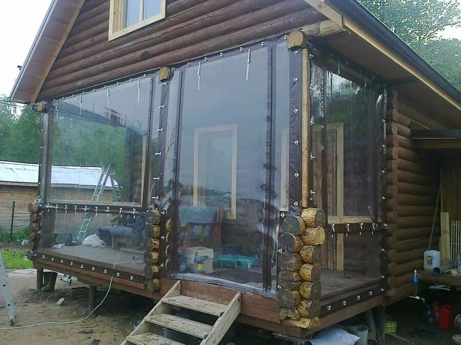 Чем закрыть веранду на зиму