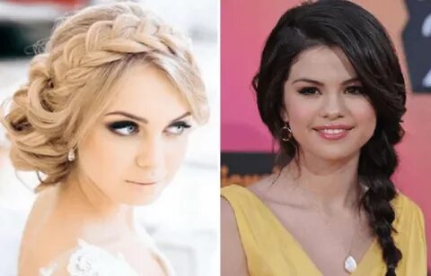 прически на длинные волосы для круглого