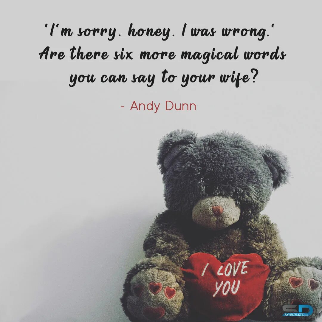 I said sorry. Sorry Honey. Sorry with Teddy. Sorry милые. I'M sorry с мишкой.
