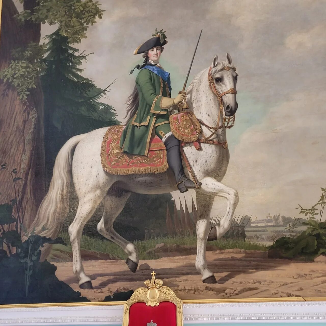 Посол екатерины 2. Георг Гроот. Конный портрет императрицы Елизаветы.. Гроот конный портрет Екатерины. Конный портрет Петра 1.