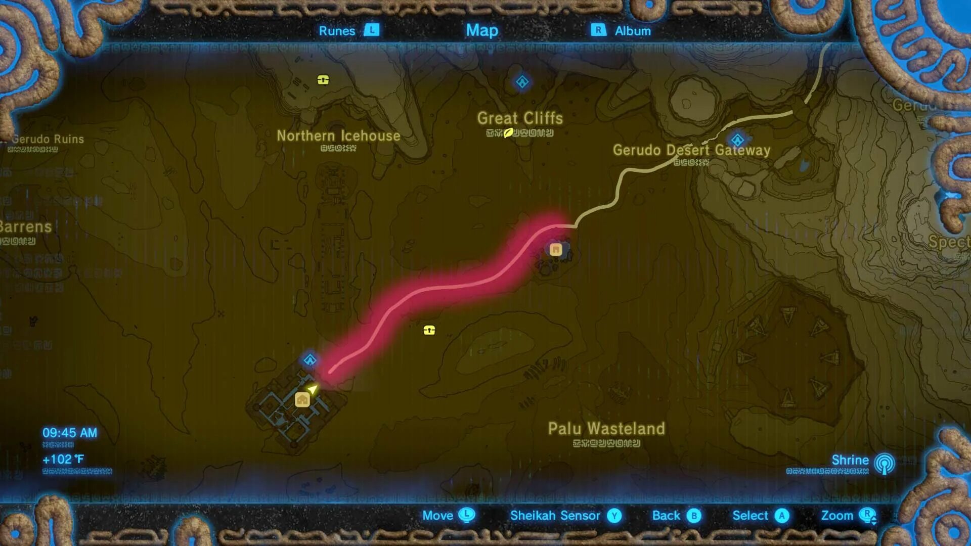 Zelda как попасть. Легендарный меч Зельда на карте. The Legend of Zelda Breath of the Wild меч. Меч линка в Zelda Breath of the Wild. The Legend of Zelda Breath of the Wild карта.