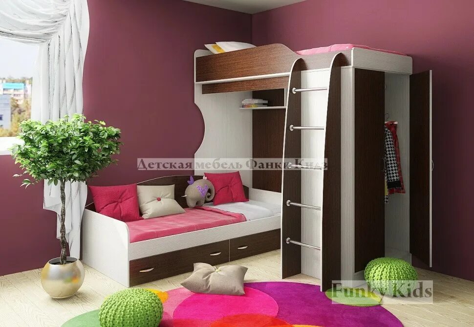 Фанки 7. Кровать чердак фанки кидз. funky kids мебель детская. кровать чердак 190х80 с диваном. двухъярусная кровать фанки кидз.