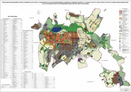 Новая карта альметьевска
