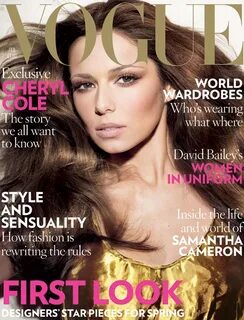British Vogue Cover February 2009.