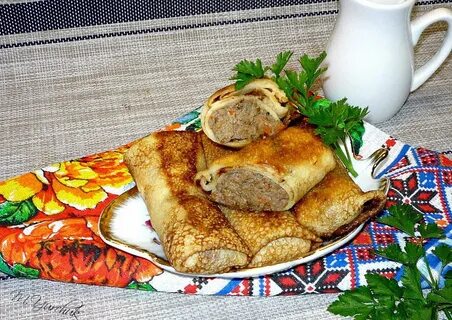 Блины фаршированные как правильно