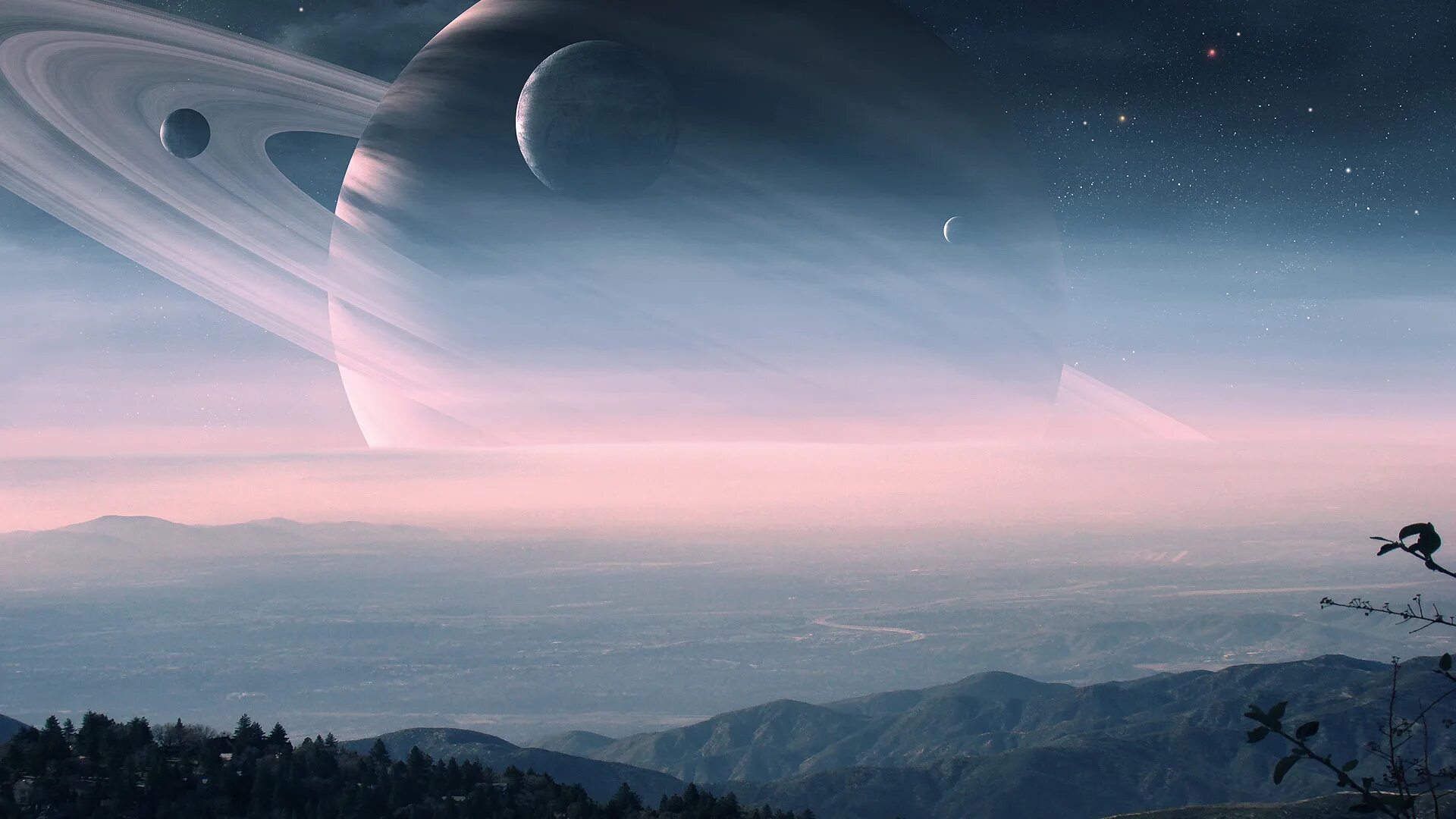 Какое небо в космосе. Ландшафт планеты Сатурн. Космический пейзаж. Фантастические пейзажи. Фантастические космические пейзажи.