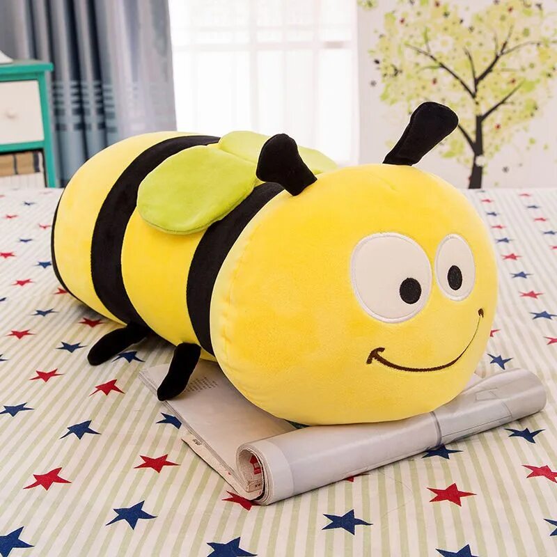 Плюшевая пчелка. Мягкая игрушка Пчелка. Подушка Пчелка. Подушка игрушка Пчелка. Плюшевая игрушка Пчелка.
