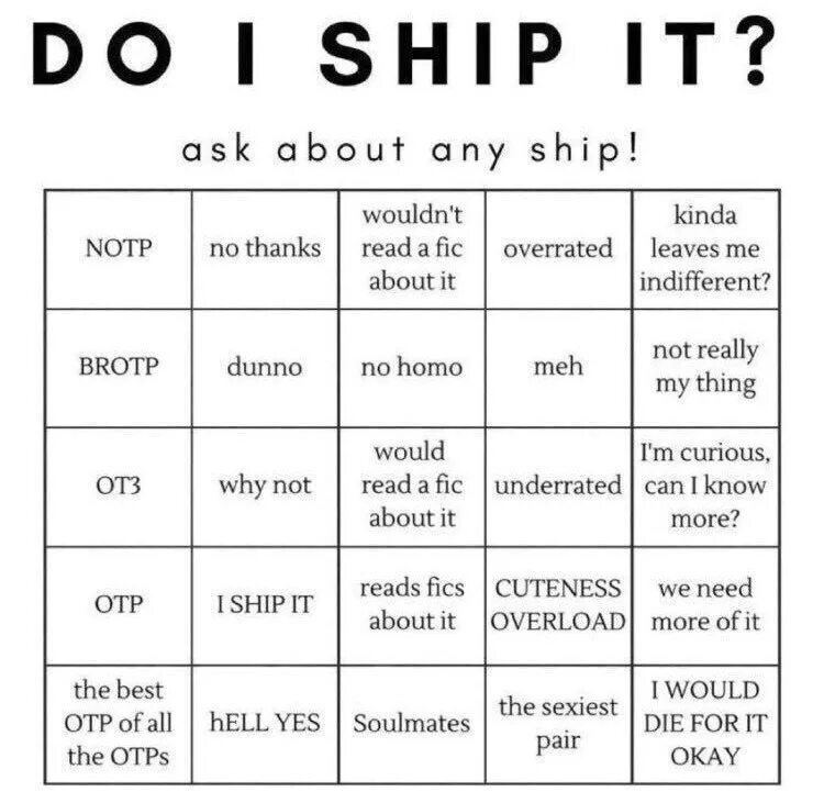 Do i ship it. Ship Bingo. ОТП Бинго пейринг. ОТП меме. Give this a try