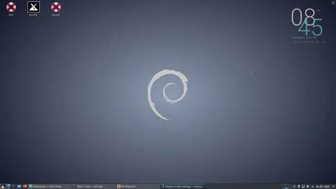 Debian kde