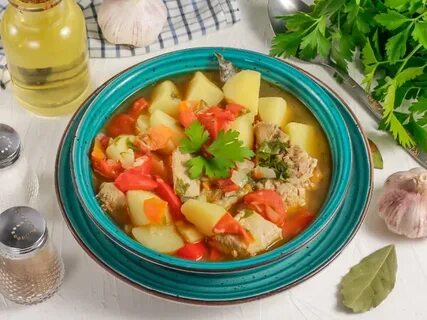 Вкусный шулюм из свинины
