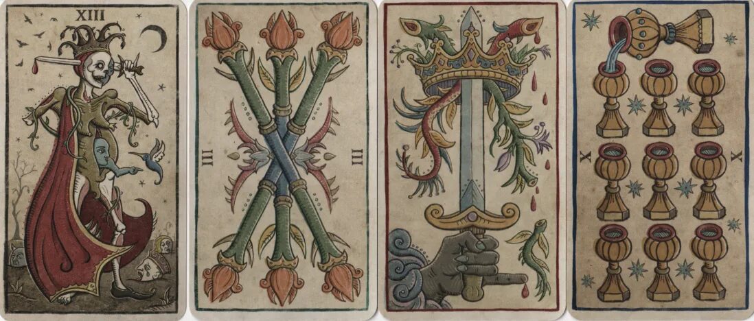 18 карта таро. Таро trionfi della luna. trionfo della luna tarot галерея. trionfo della luna таро галерея. trionfo della luna галерея.