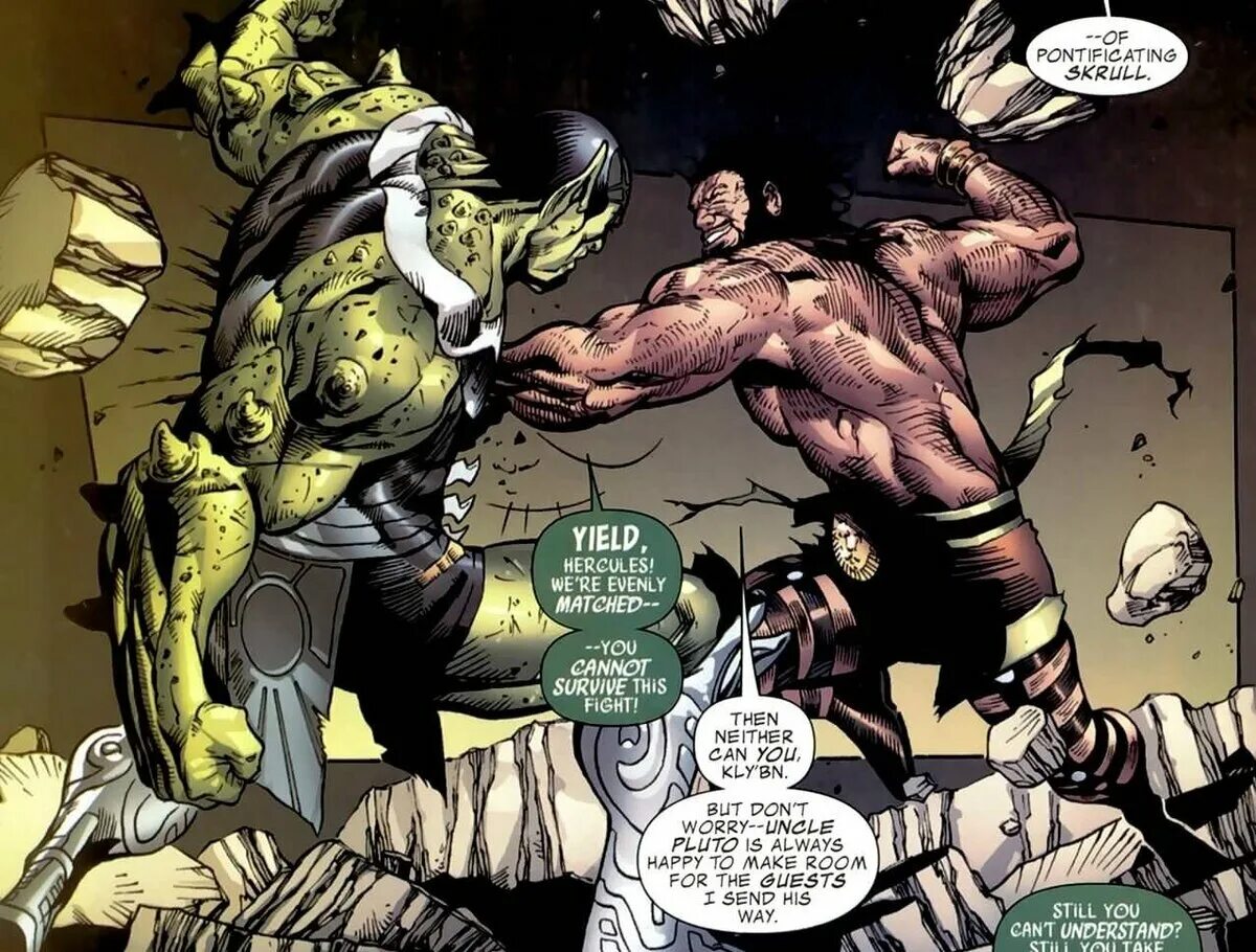 Invent different myths to survive in marvel