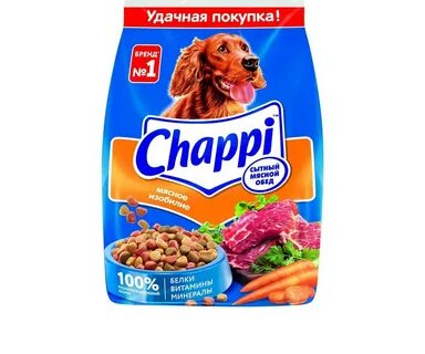 Сухой корм для собак чаппи