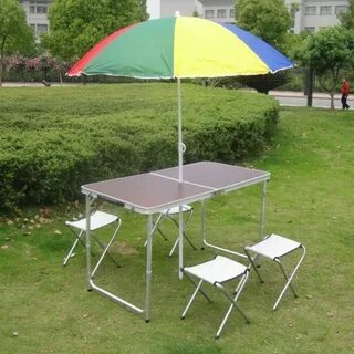 Складные столики стулья