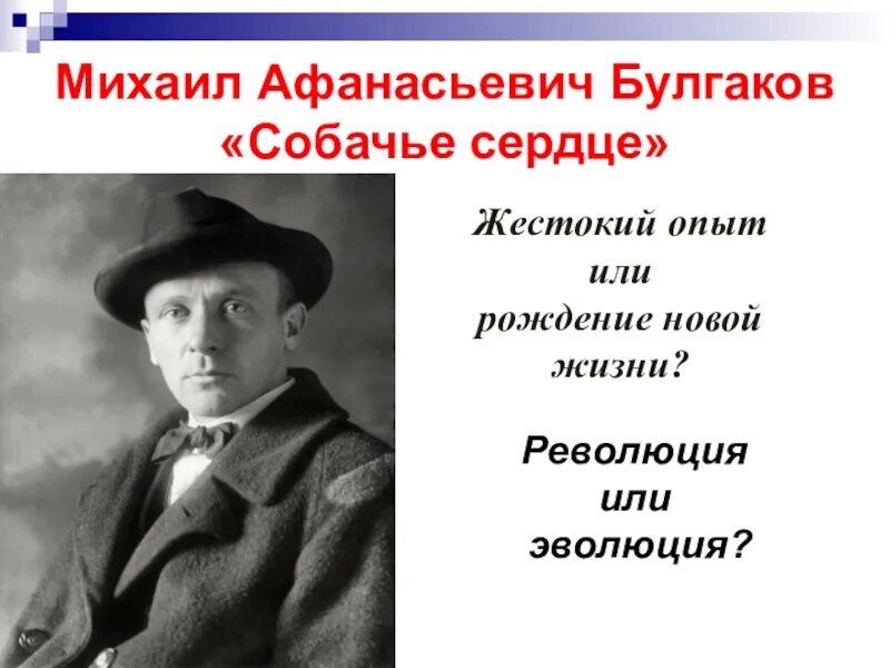 Какие средства использует булгаков. Булгаков Собачье сердце. М. Булгаков "Собачье сердце". Жестокий опыт или рождение новой жизни Собачье сердце.