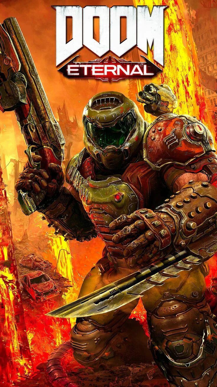 Doom 4 Постер. Doom Eternal Doom Slayer. Doom internal