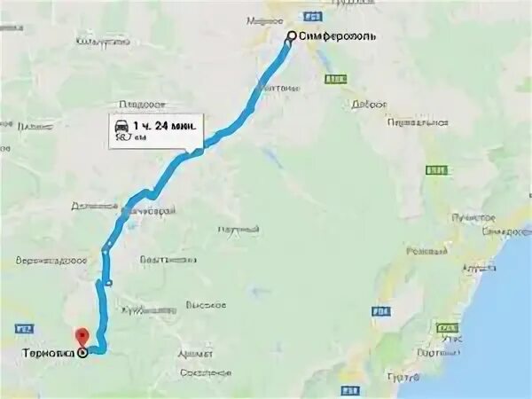 Как доехать до терновки